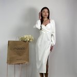White dress 1389.2 with odor emission