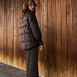 Chocolate women's winter jacket