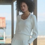 Джемпер молочний жіночий FW23-201-K-realiz