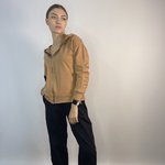 Кофта на блискавці бежева SK004 Dias
