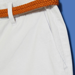 Shorts elongated white L-SH-4000 Moodo