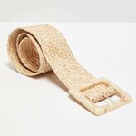 Belt braided beige Moodo L-PA-4000