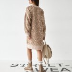 Dress made of warm woolen fabric Rudes Stimma