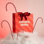 Подарунковий пакет червоний Sister's Aroma