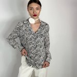 Блуза жіноча принтована французької торгової марки YUKA PARIS.