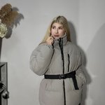 Brown winter jacket