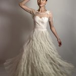 Сукня пудрова фатинова KENR272AD