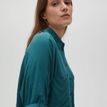 Green blouse