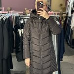 Жіноча шоколадна куртка