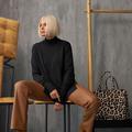 Jumper with slits black 2442 BELLISE