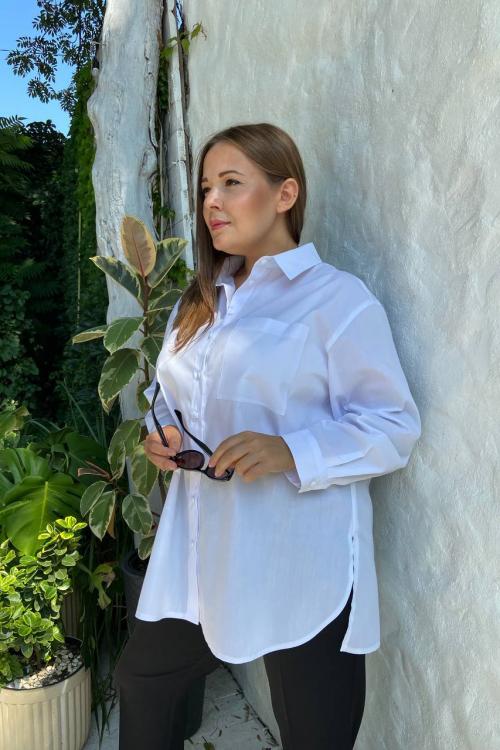 Petro Soroka basic white shirt