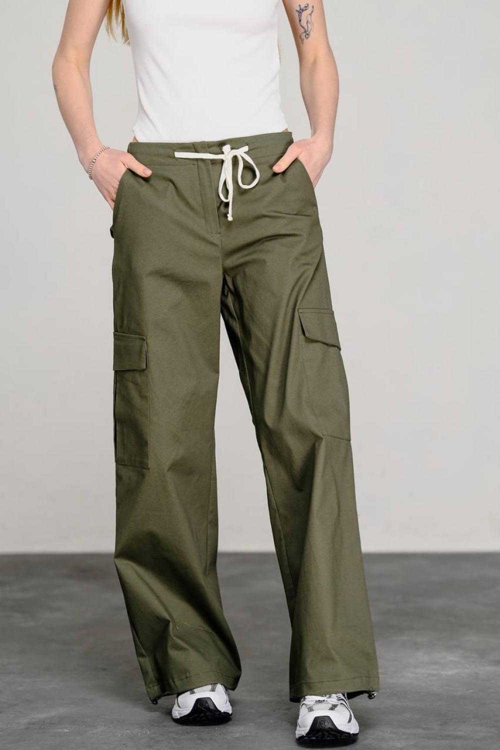 Pants cargo khaki 6460 AZURI