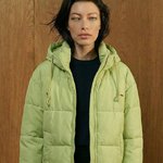 Куртка жіноча зелена демісезон 8018-lime-KR-realiz