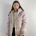 Куртка жіноча тепла пудрова JB001 DIAS