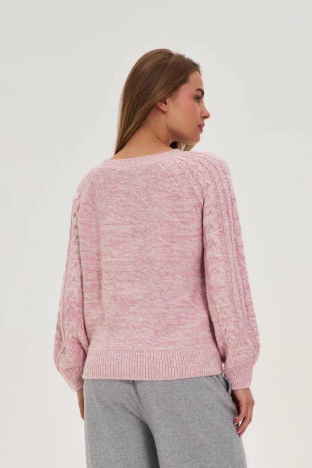 Women's pink sweater