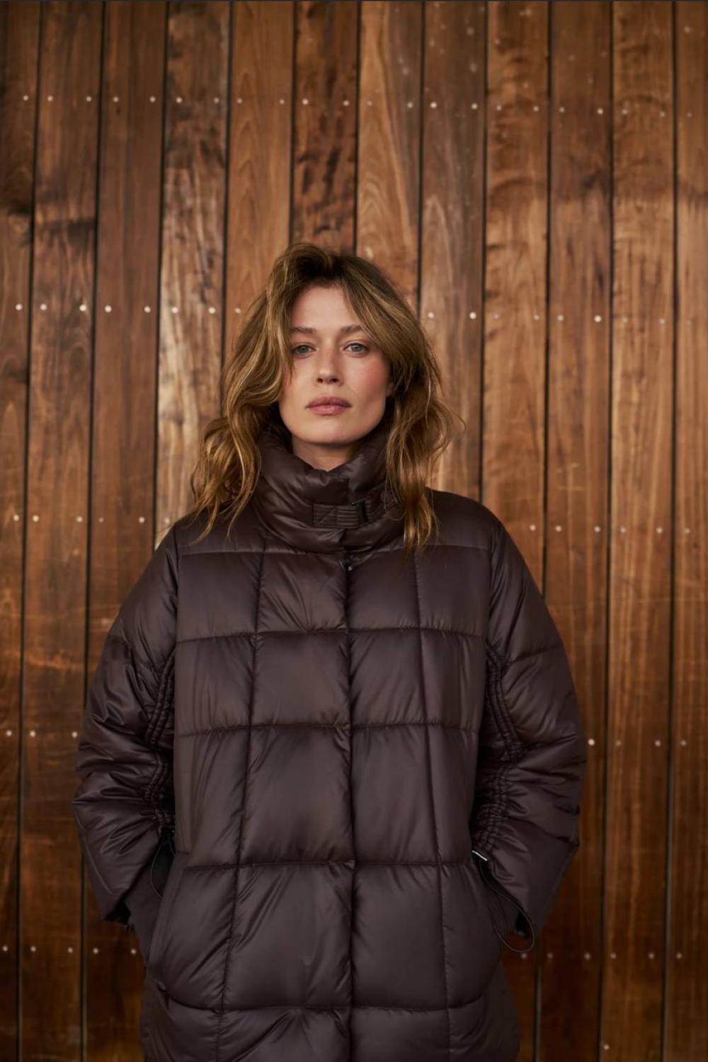 Chocolate women's winter jacket