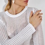 Напівпрозорий лонгслів Bellise 2491