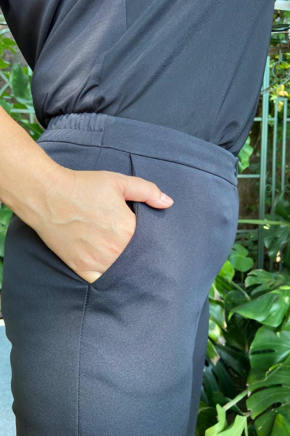 Pants classic black KV-3932-08 Petro Soroka