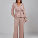 Classic beige suit