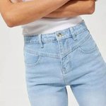 Jeans Mom Fit blue L-JE-3410 Moodo