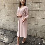 Витончена пудрова сукня Marani