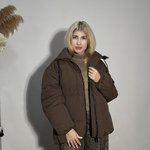 Brown winter jacket
