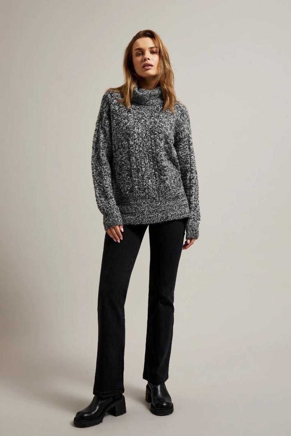 A classic women's sweater