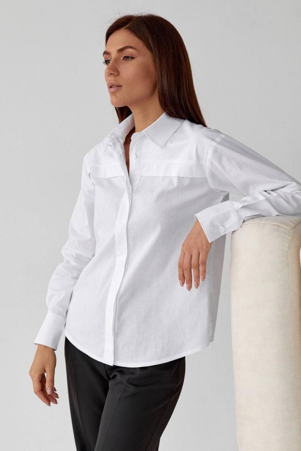 Women's white shirt Artmom 510.1