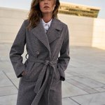 Women's double-breasted coat