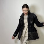 Куртка жіноча весняна чорна FW22-514 Marina V