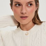 White cardigan