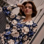 Floral print blouse