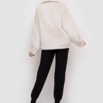 The eco-fur sheepskin coat