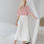 Топ трикотажний в полоску Bellise 1682