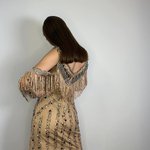 Сукня коротка ажурна з камінням Faust couture 692