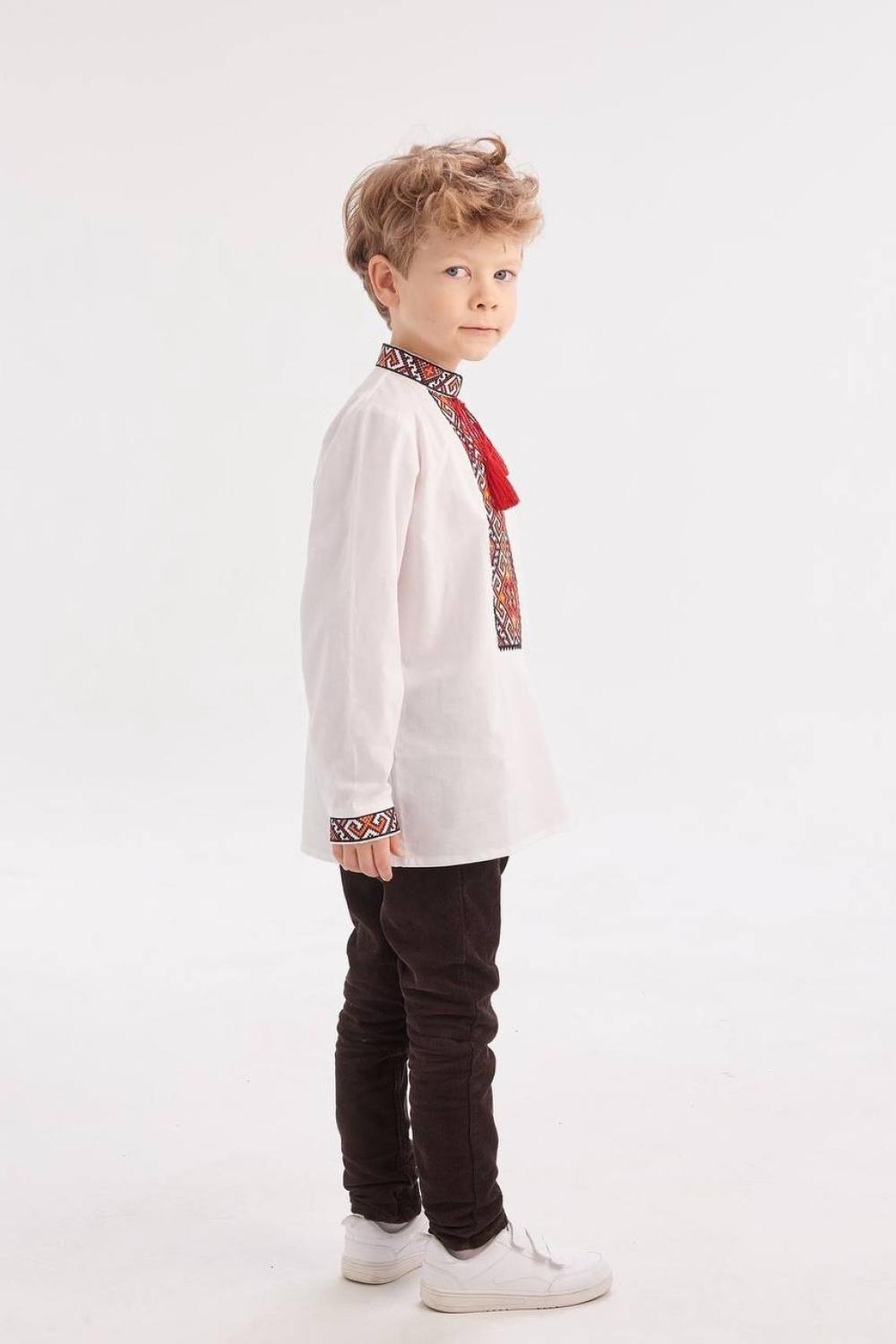 Children's vysvyanka for the boy Myron
