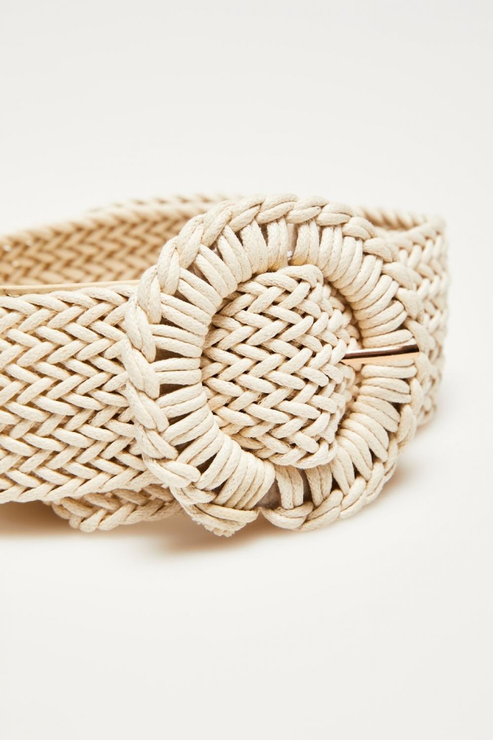 Moodo L-PA-3406 beige eco-leather belt