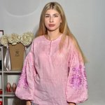Women's embroidery design pink
