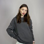 Худі тепле на флісі графітове SK3004 DIAS
