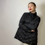 Jacket women's spring black FW22-802 Marina V