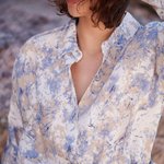 Блуза принтована laura+max 22PE129