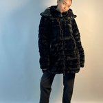 Two-sided women's black jacket 2107-2 UNISONO