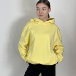 Худі жовте на флісі STIMMA