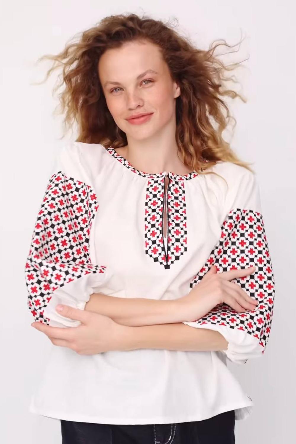 Bandera MEREZHKA women's embroidered jacket
