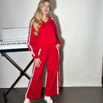 Red suit
