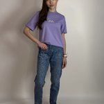 Jeans straight blue Woman 464