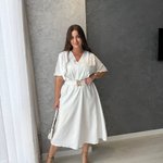White dress Plus Size