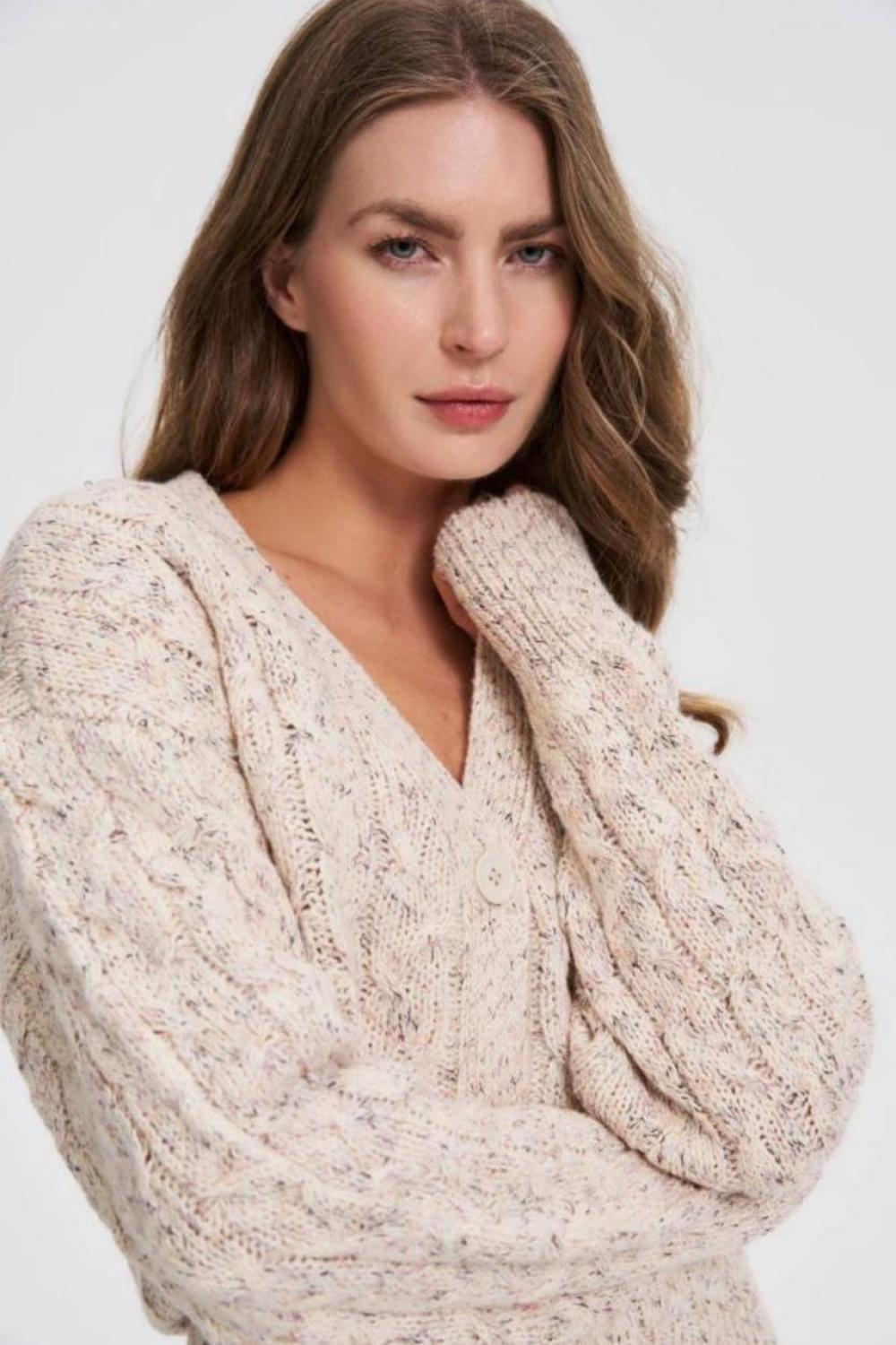 Beige cardigan