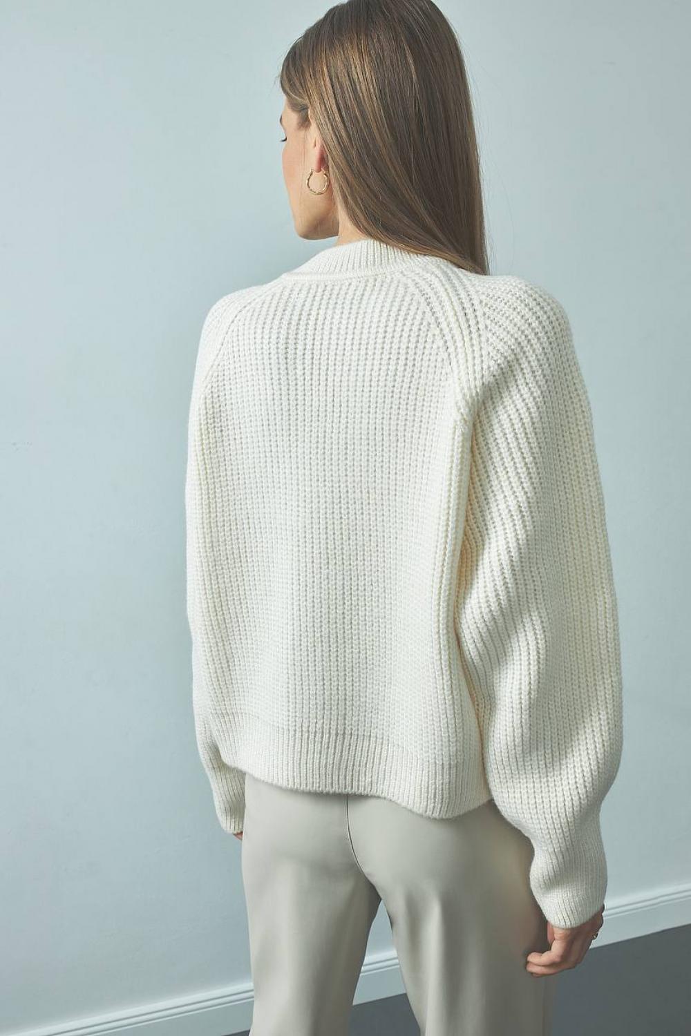 Milky cardigan sweater Susan STIMMA
