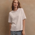 Women's black white t-shirt